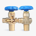 BYF-2 Compressed Gas Valve Oxygen Nitrogen High Pressure Gas Cylinder Valve Brass Cylinder Valve