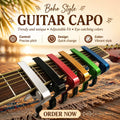 Wholesale Hot Selling Cheap Aluminum Professional Good Handfeeling Acoustic Guitar Accessories Multi Color Classic Guitar Capo
