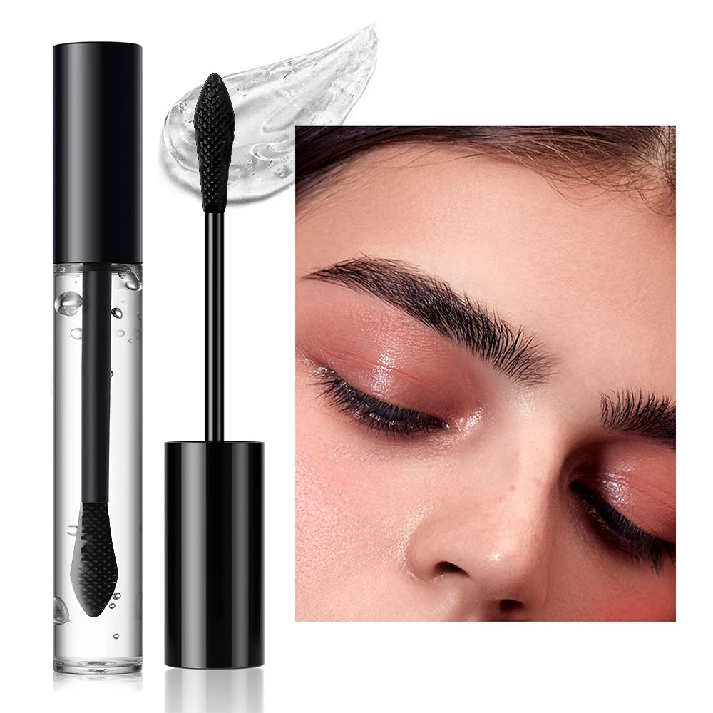 Eyebrow Gel Waterproof Long Lasting Clear Brow Gel Vegan Eyebrow Styling Gel Brow Glue Strong Hold