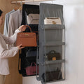 OEM/ODM 6/8 Pocket Three-Dimensional Storage Hanging Bag Handbag Organizer for Closet Dustproof Storage Bag