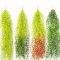 Hanging Artificial Fern Plant Indoor Decorative Faux Greenery Vine for Wedding Event Home Garden Silk Flowers