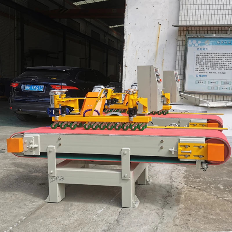 Baotao Best Sale Automatic 45 Degree Ceramic Tile Edge Milling Cutting Stone Edge Squaring and Chamfering Machine