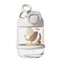 Cute Portable 400/630ml Plastic Water Bottle with Straw BPA-Free Travel School Kids Juice Drinking Cup for Boys and Girls