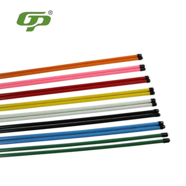 Discount Golf Alignment Sticks Training Aids Putting Hitting Practice Divot Swing Trainer Fiberglass Stick PVC Tube