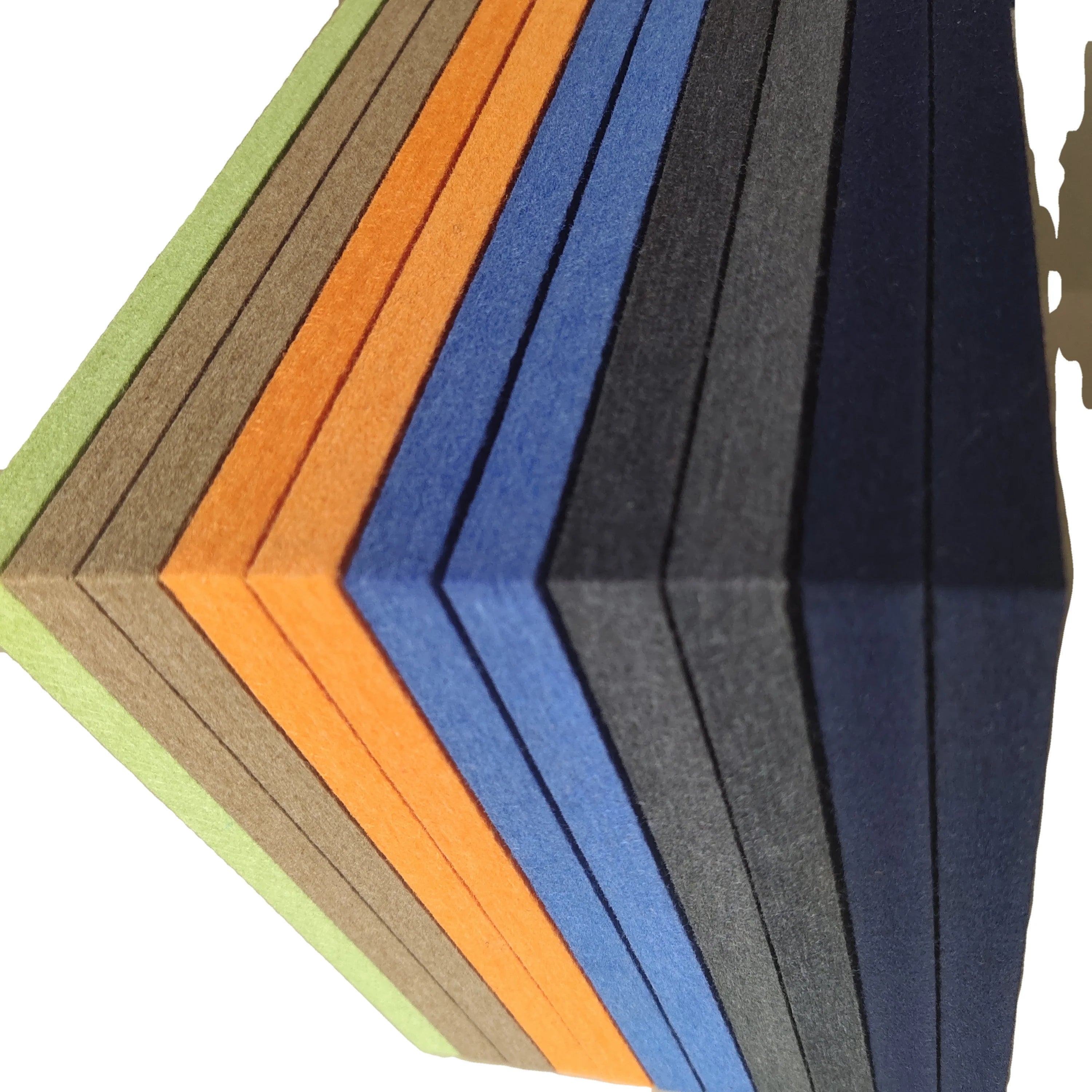 PET Felt Acoustic Panel for Office Sound Proof Polyester Fiber Felt Board Sound Absorbing Felt Wall Decoration for Office