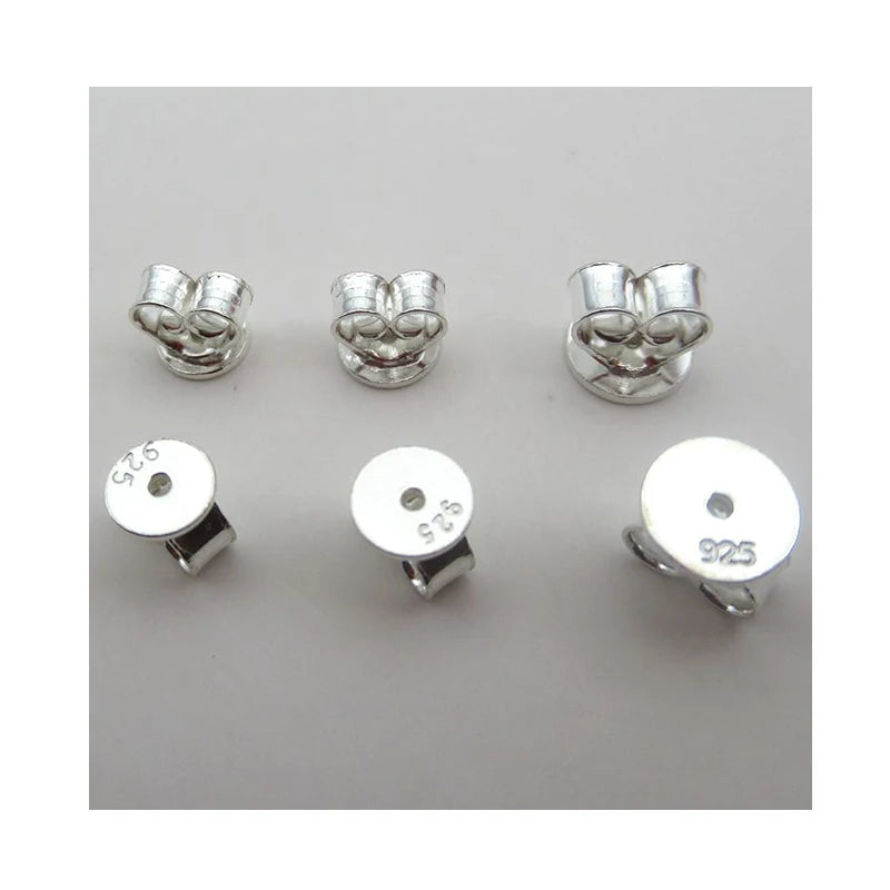 925 Sterling Silver butterfly Earring Stopper