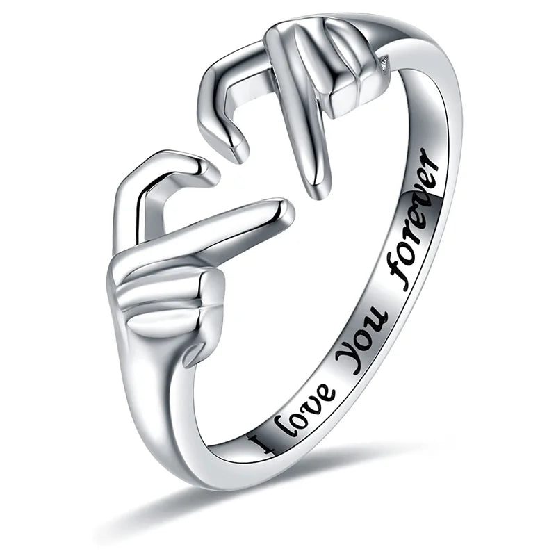 Adjustable Classic Claddagh Heart Rings for Women Christmas Gifts for Friends and Girls Symbolizing Love Friendship Promises
