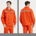 Environmental protection Work Wear with Reflective Strips Long Sleeve Workwear for Men Worker Uniform