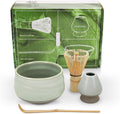 Wholesale Matcha Green Tea Powder Bamboo Whisk Chasen Bamboo Matcha Set With Custom logo