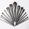 15Pcs Manufacture Blending Quality Professional Private Label Fluffy Luxury Vegan Private Label Makeup Brush Set Cosmetic