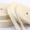 Factory Supply 1-9cm White and Black 100% Cotton Eco-Friendly Printed Ribbon Webbing for Cloth Labels and Fabric Label Tags