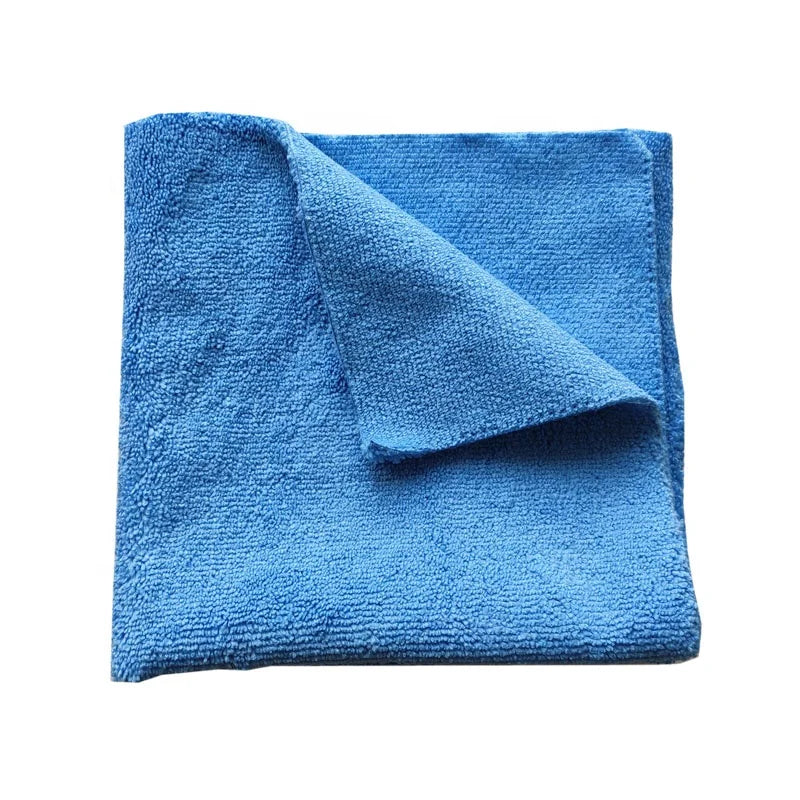 Edgeless Short Long Pile Cloth 380gsm Auto Detailing Car Towel Microfiber Tuch 40x40 Blau Polieren Coating Spray Towel