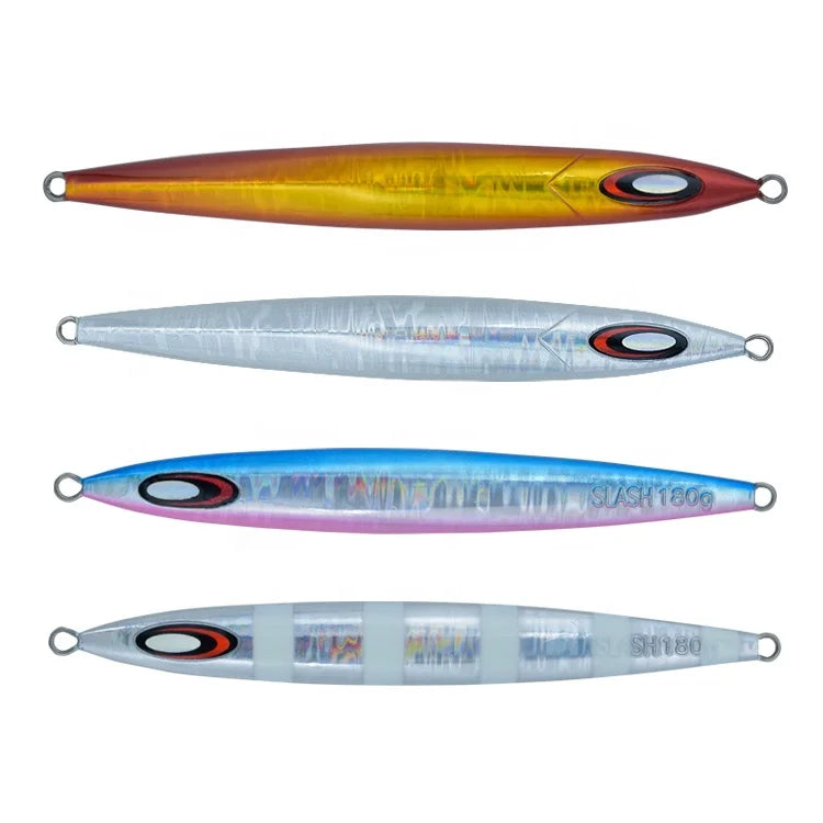 MISTER JIGGING LURE L197 100g 120g 150g 180g 200g  Fast Jig Lure Sinking Speed METAL JIG LURE Tuna