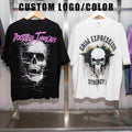 Premium 100% Cotton Blank Luxury Oversized T-Shirt for Men Custom Brand Logo Print Graphic Quick Dry Fitness Plus Size Clothing