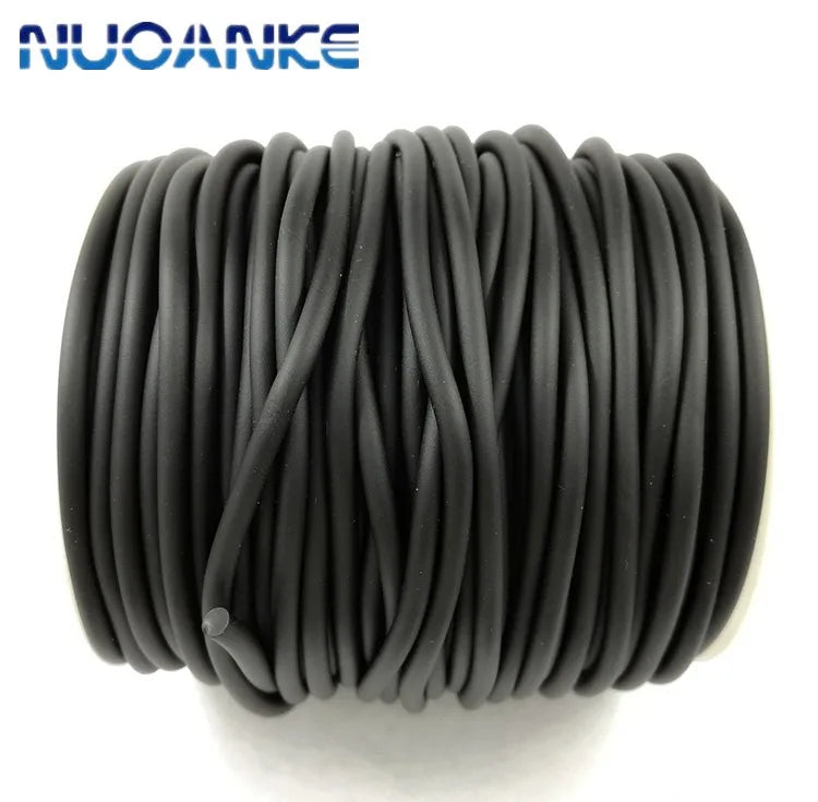 High Temperature NBR FKM Silicone EPDM O Ring Cord Rubber Sealing Strip Solid Round Square O-ring Rubber Cord