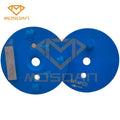 3 Inch 5x1/4 Sharp PCD Wear 1 Bar Diamond Grinding Plate for Stonekor XPS CPS Epoxy Coatings Removal
