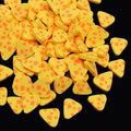 Bulk Sale Non-toxic Polymer Clay Oven Bake Cheese Slices Cake Decoration Sprinkles Charms Slime Accessories Diy Crafts Figurine