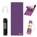 Custom logo Exercise Fitness Folding Gymnastics TPE Yoga Mat 6mm Pilates Eco Friendly Single Double Color Tpe Yoga Mat Pad