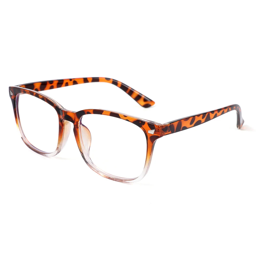 Stock Cheap Trendy Anti Blue Light  TR90 Wholesale Myopia Optical Frame Women Men Eyeglasses Flat Bloking Light Eye Glasses