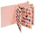 New Style Felt Removable Jewelry Holder Organizer Jewelry Display Rack Travel Jewelry Book