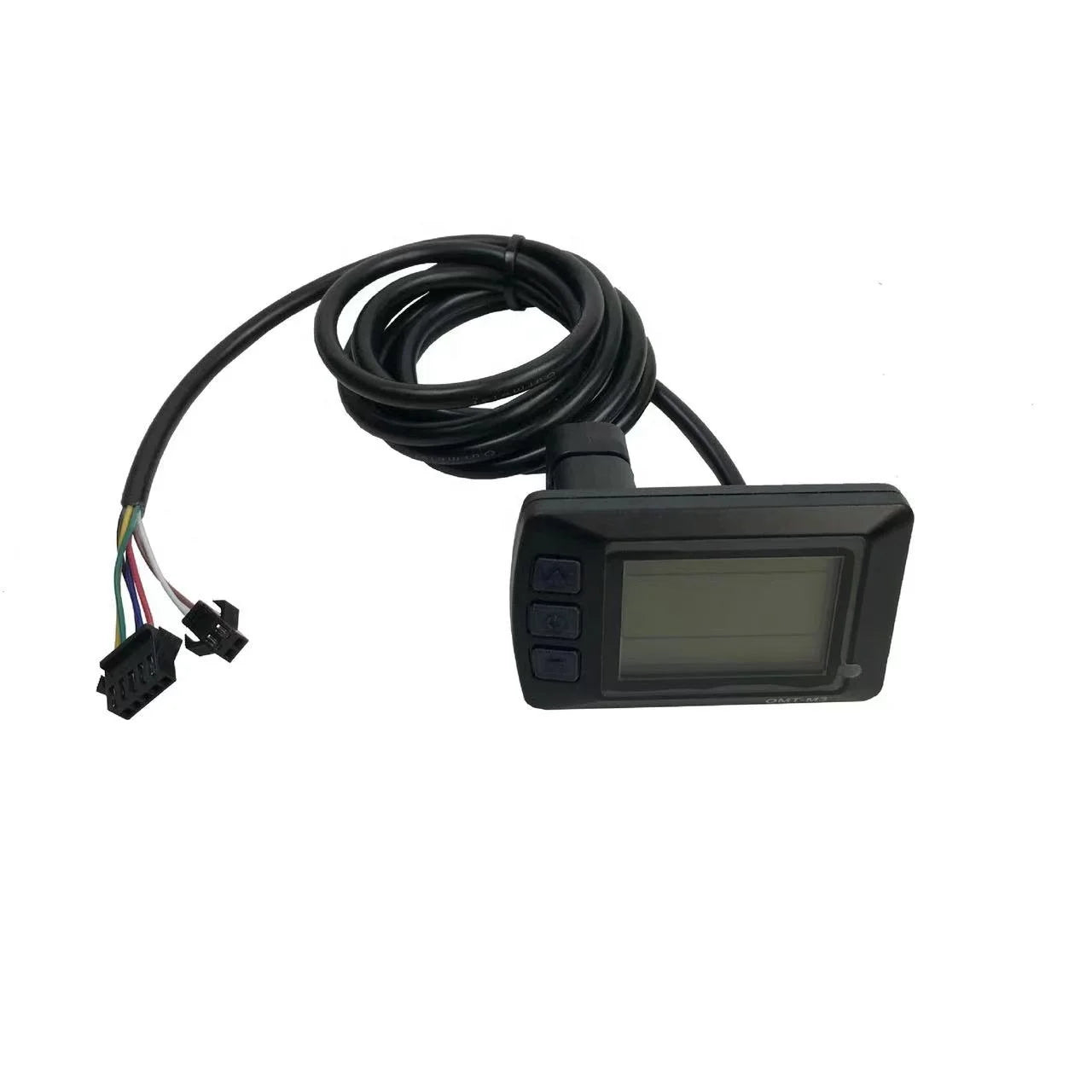 Electric Bike Controller Parts 36v 48v Electric Bicycle OMT-M3 LCD Display Control Panel With SM Plug