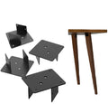 Furniture Leg Mounting Plates for Sofa Leg Table Board Couch Chair Leg Connector Plate Metal Plate Brackets