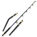 Topline Heavy Duty Trolling Rods Big Roller Guide Offshore Bent Butt Saltwater Boat Deep Sea Tuna Trolling Rod