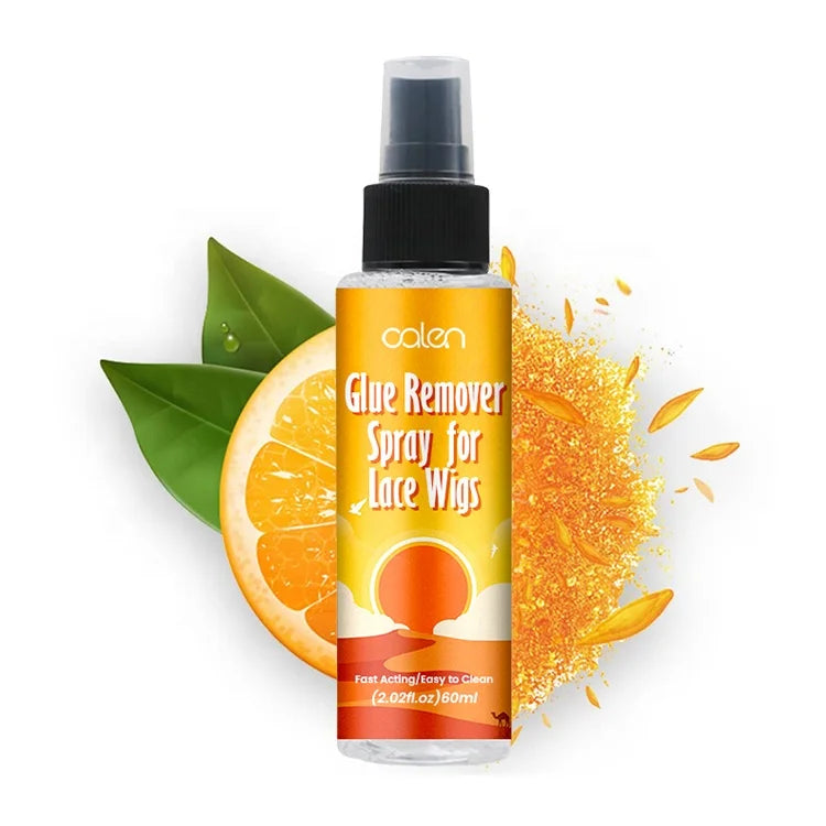 Best Quality OEM Wig Glue Adhesive Spray 60ML Wig Remover Spray Fast-Acting Wig Glue Remover Spray