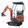 Free Shipping 1 Ton 1.5 Ton Mini Excavator 1.5 Ton Mini Excavator Mini Digger 1.5 Ton Excavator