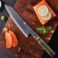 FINDKING 8 Inch Professional Carbon Steel Kitchen Knife Damascus Kitchen Chef Knife MegaBDM