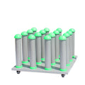 2025 Wholesale Movable Vinyl Roll Display Racks