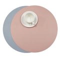 Waterproof Non-Slip Round Table Mats and Coasters Heat Resistant and Washable PU for Business Occasions or Gifts Promotions