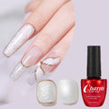 6 Colors Pearl Thread Shell Gel Pearl Thread Gel Nail Polish for DIY Nail Art Gel Polish