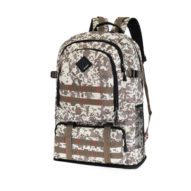Expandable Leisure Waterpoof Laptop Business Backpack Men Large Capacity Travel Backpack