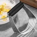 Stainless Steel Pastry Tools Dough Bread Flour Mixer Heavy Duty Blades Dough Blender Pastry Cutter