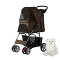 Best Sell Wholesale 4 Wheels Pet Dog 3 in 1 Luxury Pet Strollers
