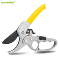 SUNSHINE 8" Handheld Gardening Tools Supplies Pruner Shears Garden Scissors for Hard Branch Bonsai Secateurs Plant Scissors