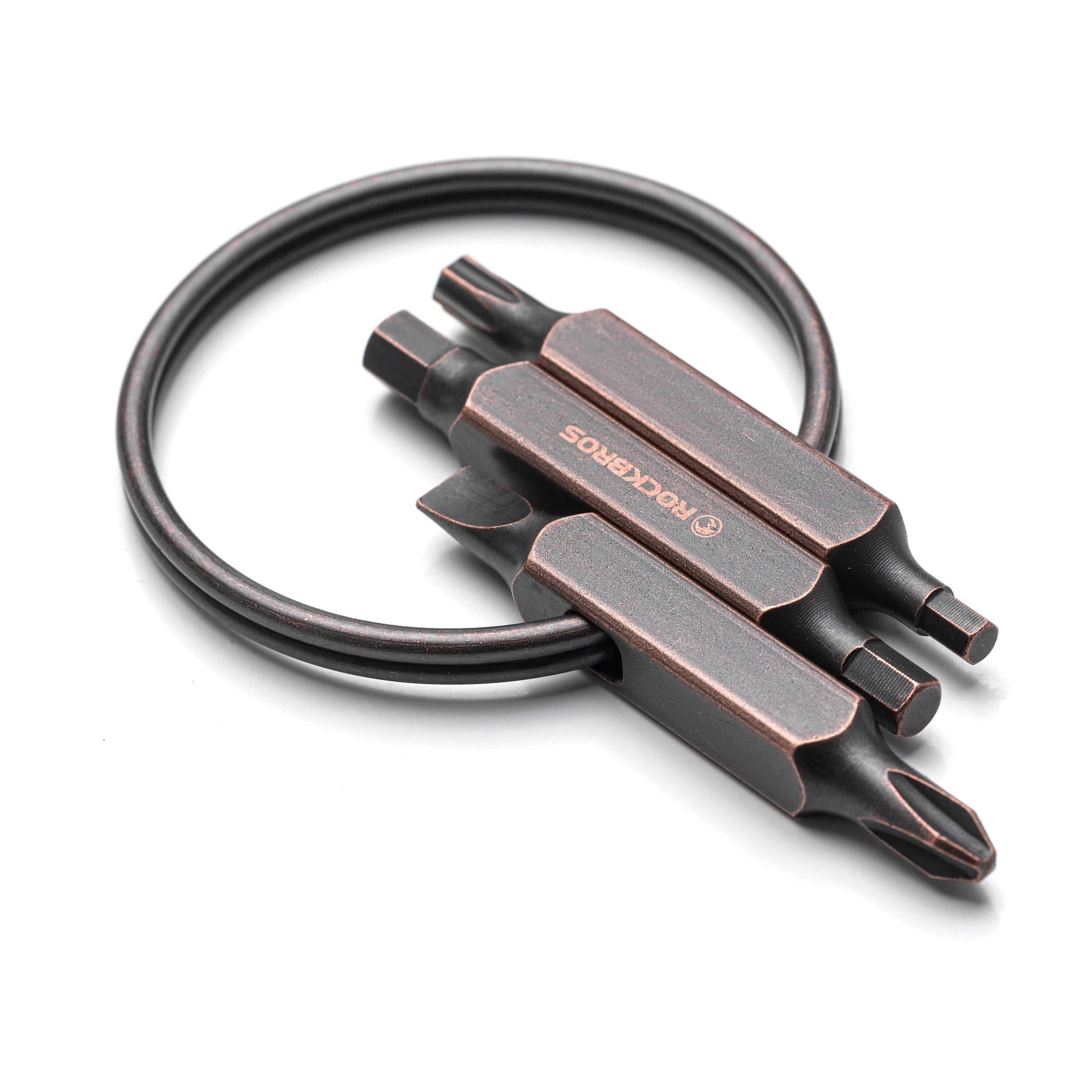 ROCKBROS ROAD to SKY 3 in 1 Multi Tool Key Chain Mini Screwdriver on Repairing Portable Stainless Steel Bike Accessory