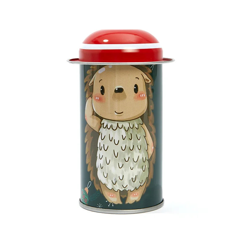 Tinplate Eco-friendly Custom Round Food Storage Can for Candy Tea Coffee Snack Chocolate Lollipop Gift Box
