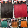 Goodluck Hair Super Double Drawn Virgin Hair Bundles  Human Hair Weave Bundles Bone Straight Wholesale Vendors