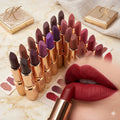 Best Selling Richly Pigment Mineral Velvet Lipstick Private Label Vegan Nude Long Lasting Moisturizing Matte Waterproof