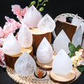 Hot-sale Natural Stone Crystals clear Quartz Gemstone Quartz Ornament Point for Home Decor