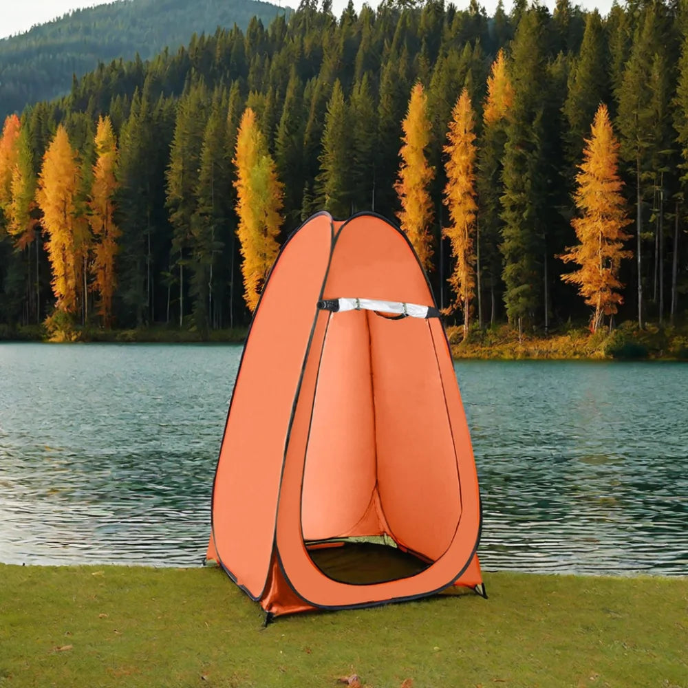 Premium Outdoor Fully Automatic Quick Opening Movable Camping Pop up Shower Tent for Convenient Privacy Bath