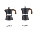 6 Cups or 3 Cups Capacity Modern Mocha Coffee Aluminum Coffee Pot Moka Tea Pot