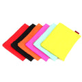 Re-usable Waterproof Multi Colors Basic Unisex Travel Cosmetic Make up Zipper Pouch Bag Nylon Cosmetic Packaging Gift Bag