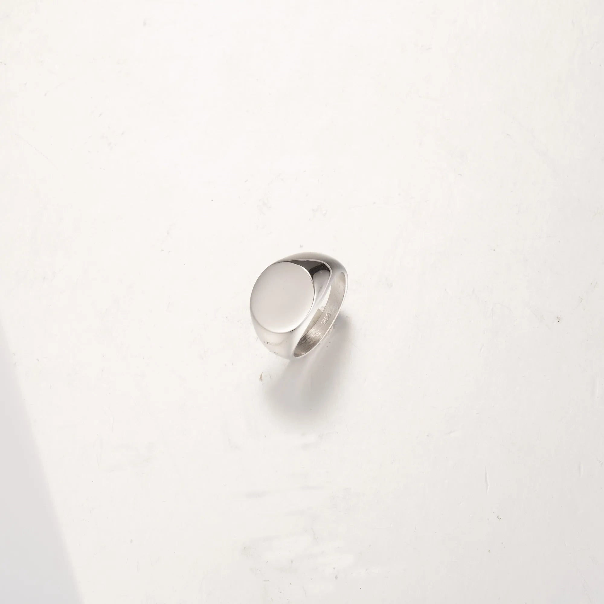 925 Sterling Silver Pad Men Ring Base
