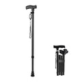 GodsWord Folding Walking Cane Stick Elderly Adjustable Portable Walking Stick for Old People With Carrying Bag for Men/Woman