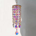Outdoor Garden European Fashion Trend Decoration Hexagon Carved Etched Modern Crystal Shiny Suncatcher Fairy Style Wedding Home