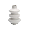 Nordic Modern Luxury Donut Ceramic Flower Vase Unique Home Decor Matt Glaze for Living Room Office Bedroom Wedding Party Hotels
