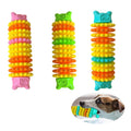 Caterpillar Shape Dog Toye Teeth Cleaning Dog Outdoor Entertainment Interactive Chew Durable Dog Toys